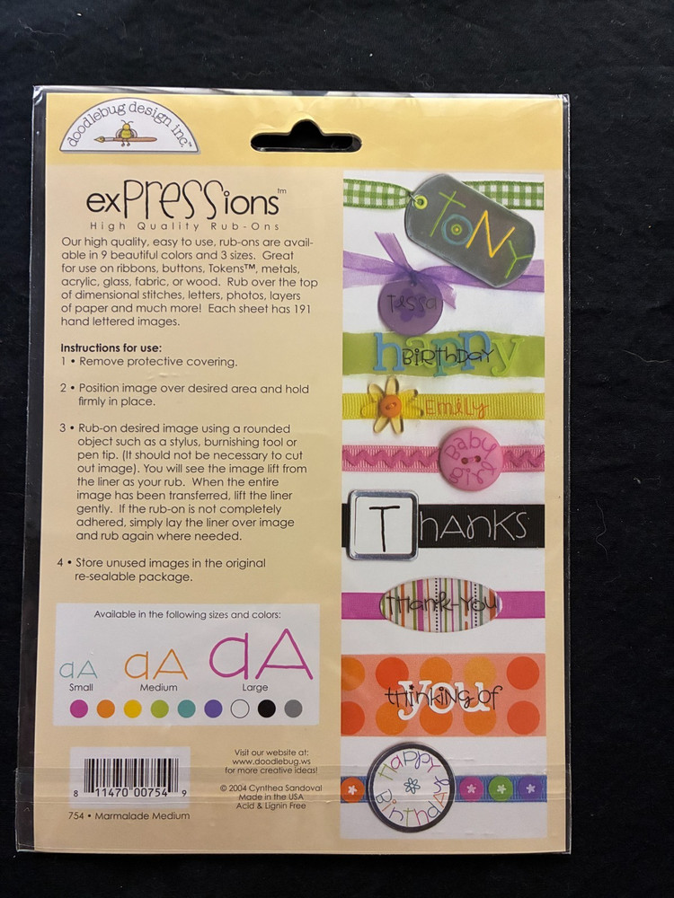 DOODLEBUG DESIGN "ALL MIXED UP" RUN-ON ALPHABETS