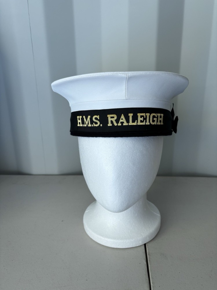 HMS Raleigh sailors hat size 59