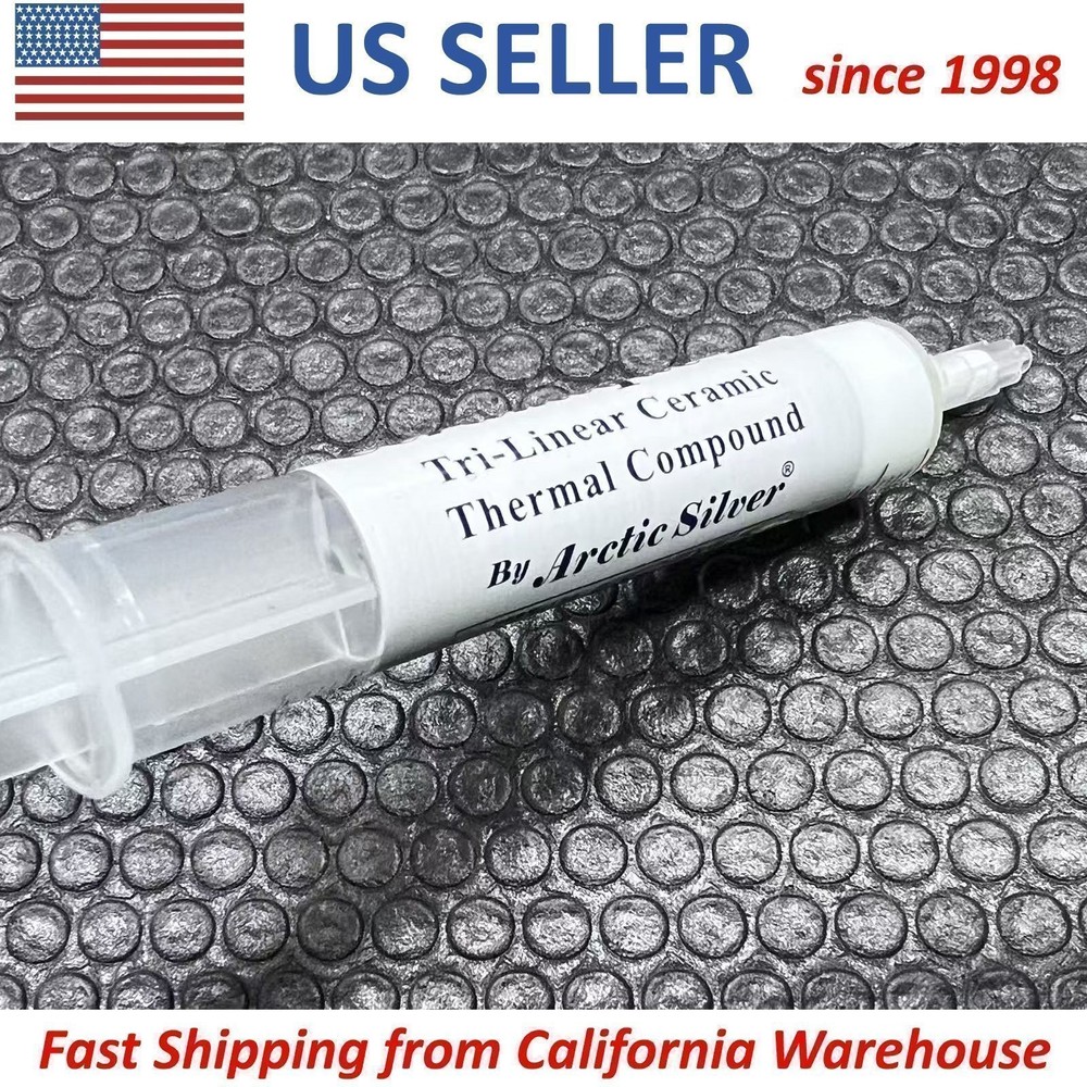 Arctic Silver Ceramique 2 Tri-Linear Ceramic Thermal Compound Paste Syringe 25g