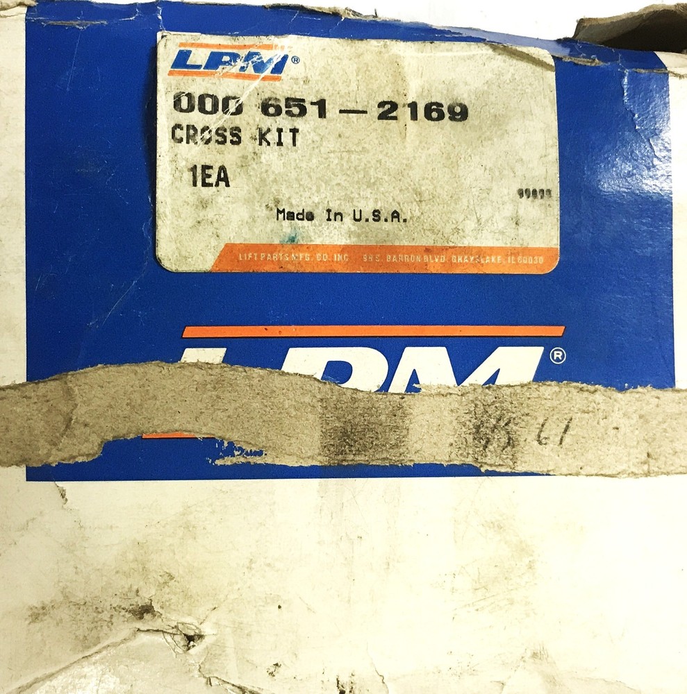 LPM Universal Joint Kit (Missing Some Hardware) 651-2169 NOS
