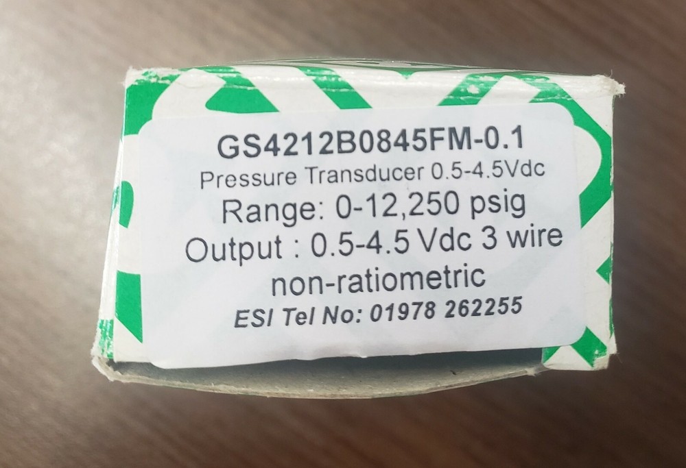 ESI Model: GS4212 General Purpose Pressure Transmitter