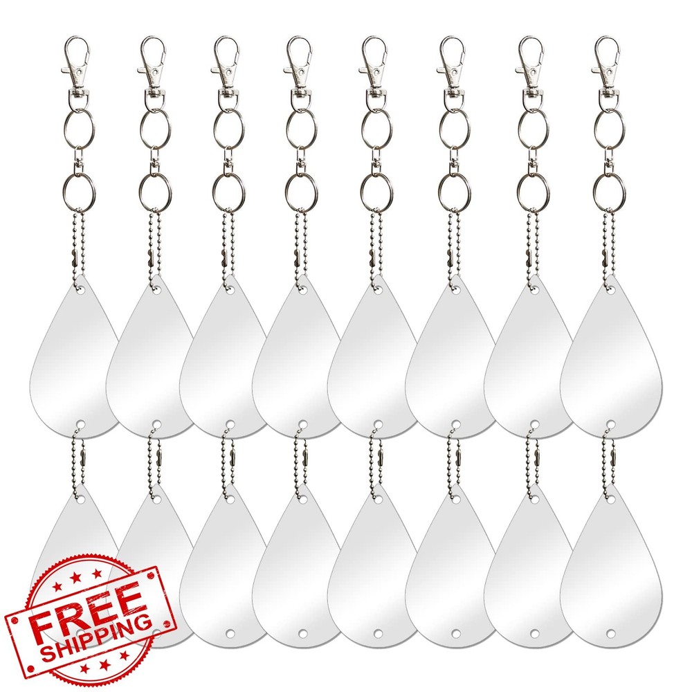 EACILLES Keep Birds Away Mirror Discs Hanging Reflectors 16 Pack