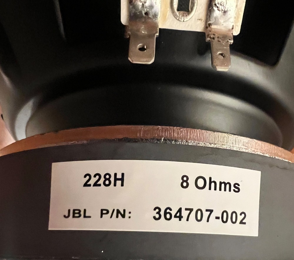 JBL 228H WOOFER FOR JBL AC-18