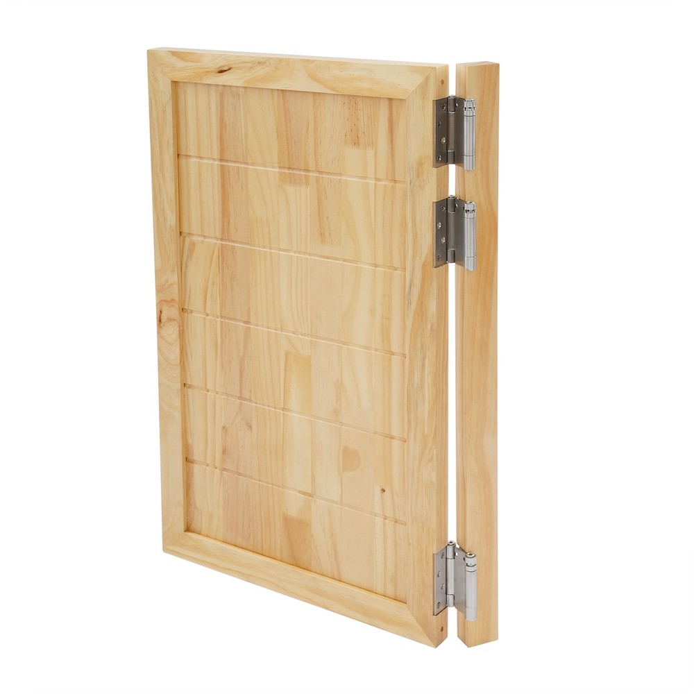 Partition Single-Door Leaf for Doorways w/ Doorpost & Hinge Multi-functional Use