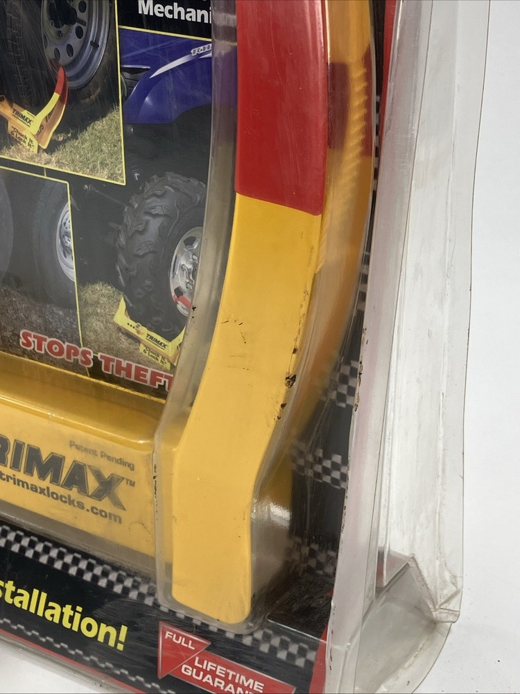 Trimax Wheel Chock Lock TCL75 Deluxe Universal Wheel Lock