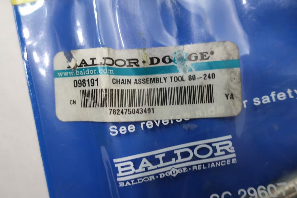 Baldor 098191 Chain Puller Assembly Tool 80-240