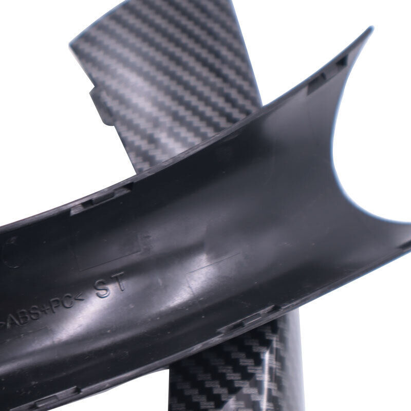 For BMW E90 328i Car Right Side Inner Door Panel Handle Pull Trim Cover Carbon