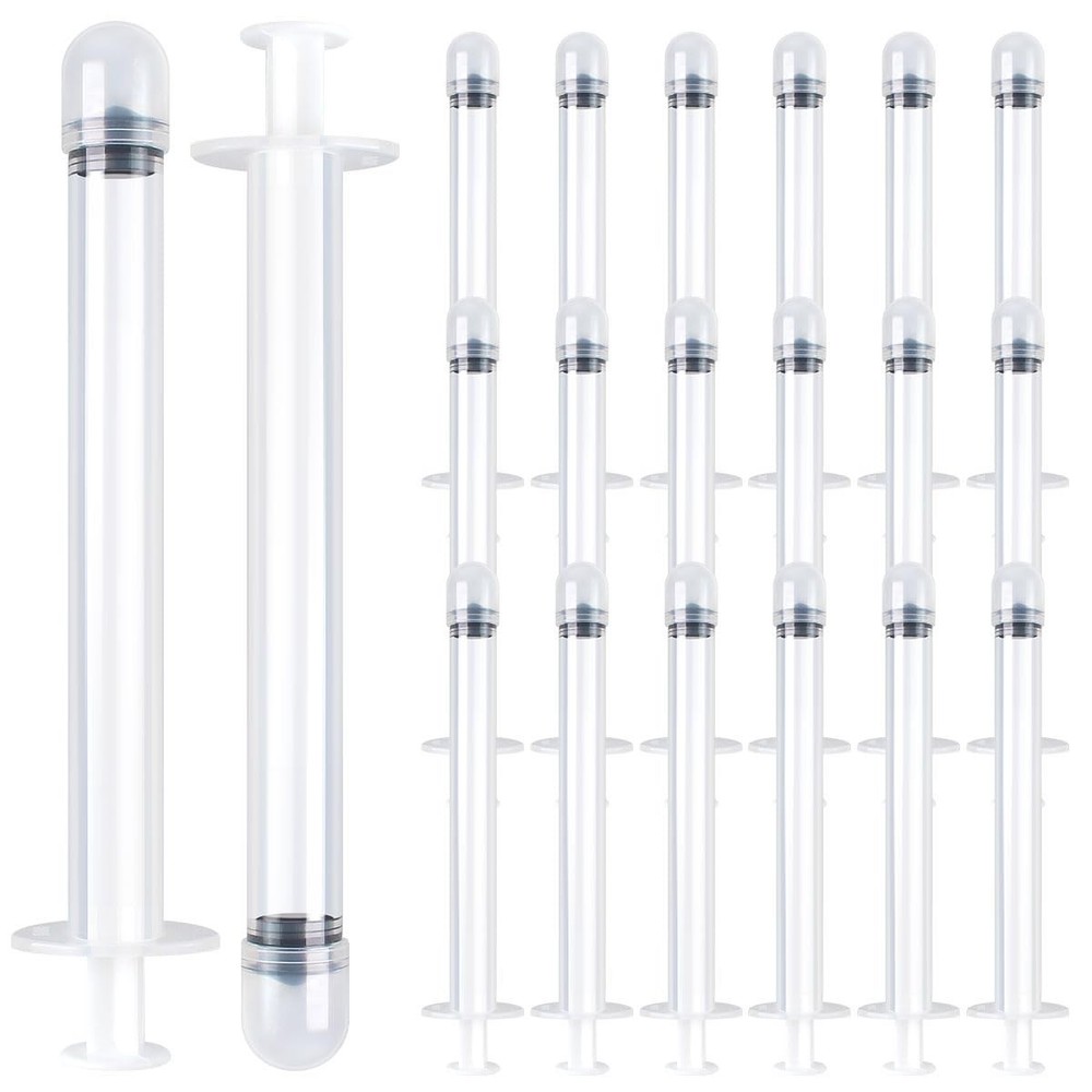 20 Pack Disposable Plastic Vaginal Cream Applicators, Individually Wrapped