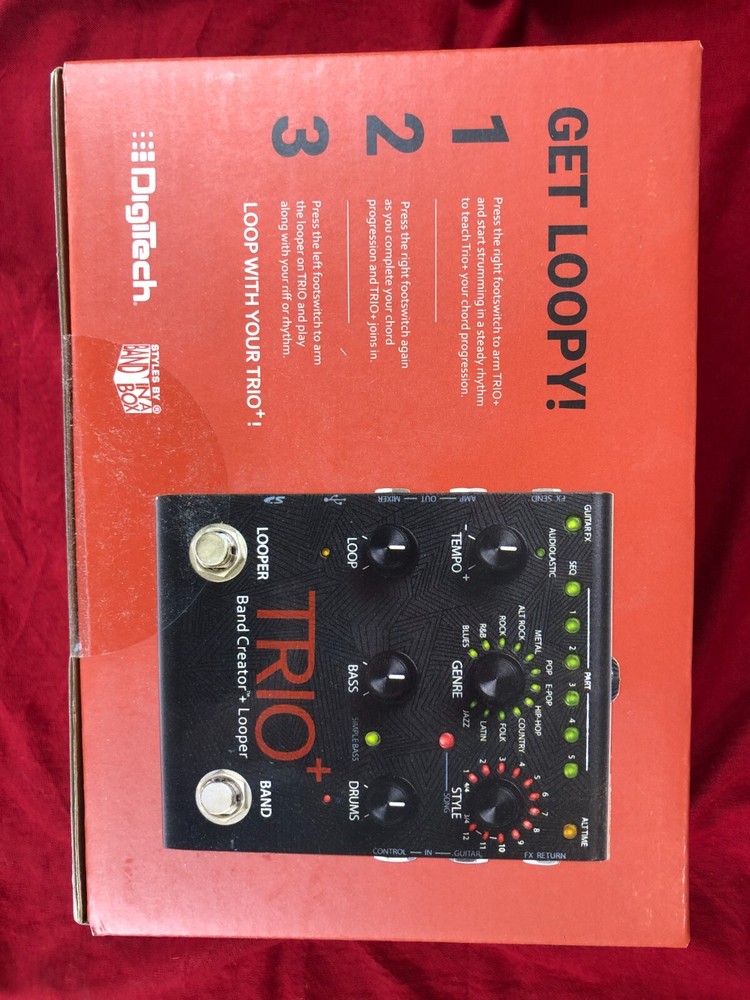 DigiTech Trio+ Band Creator and Looper Pedal