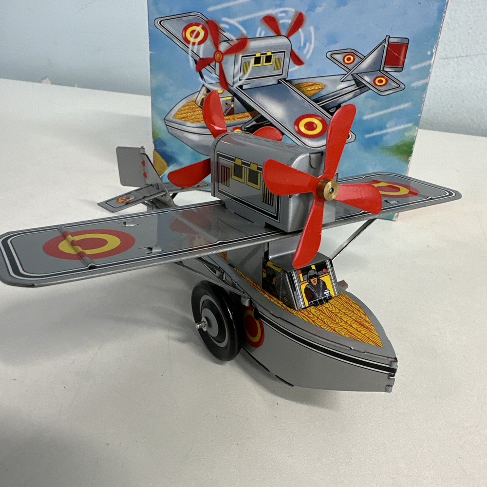 Supt Propeller Plane (We could not get this to work) Small Tin plane