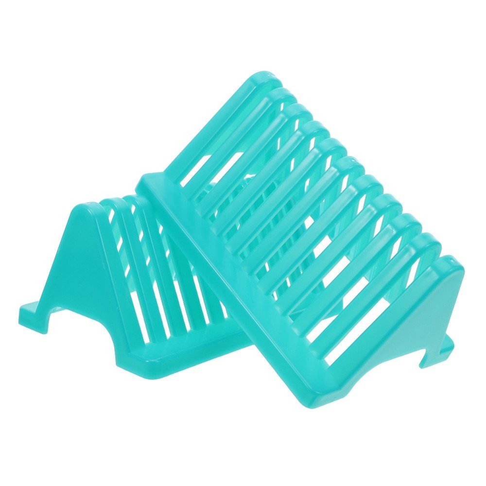 2 Pcs Drying Rack for Lab Glassware Laboratory Slide Tools Storage Equipment