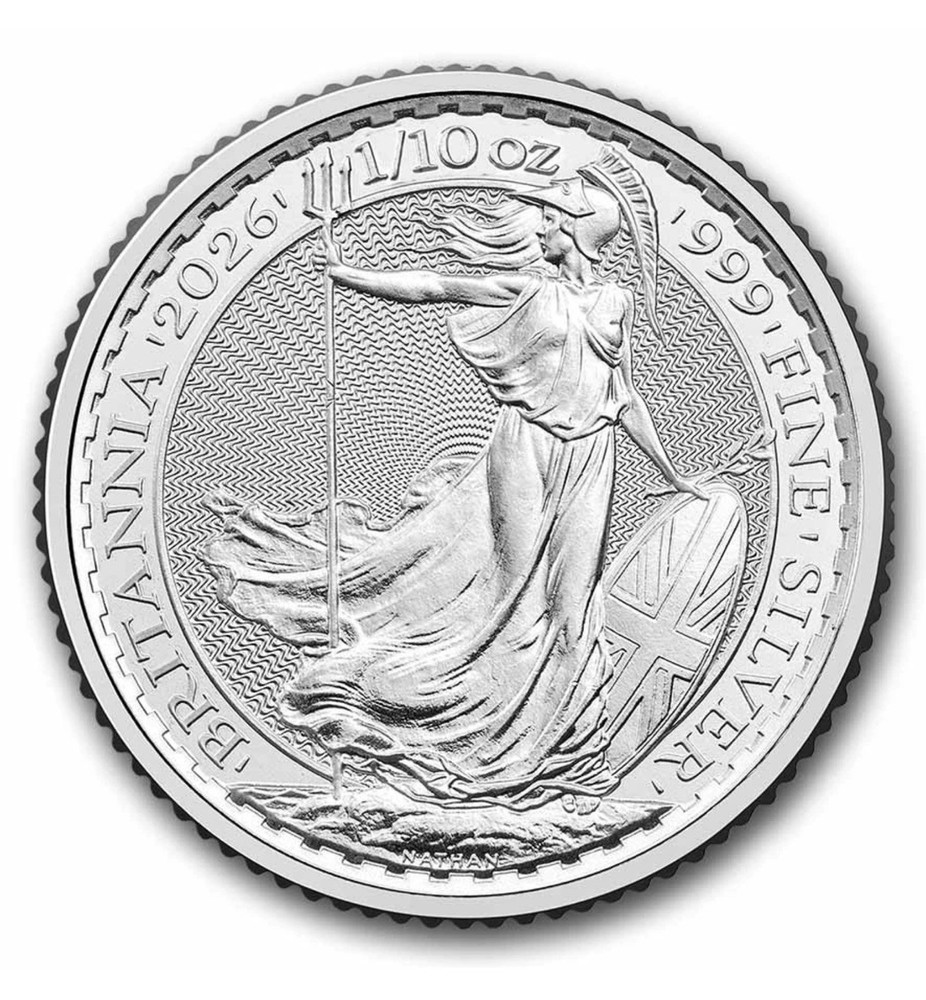 2026 Great Britain 1/10 oz Silver Britannia BU