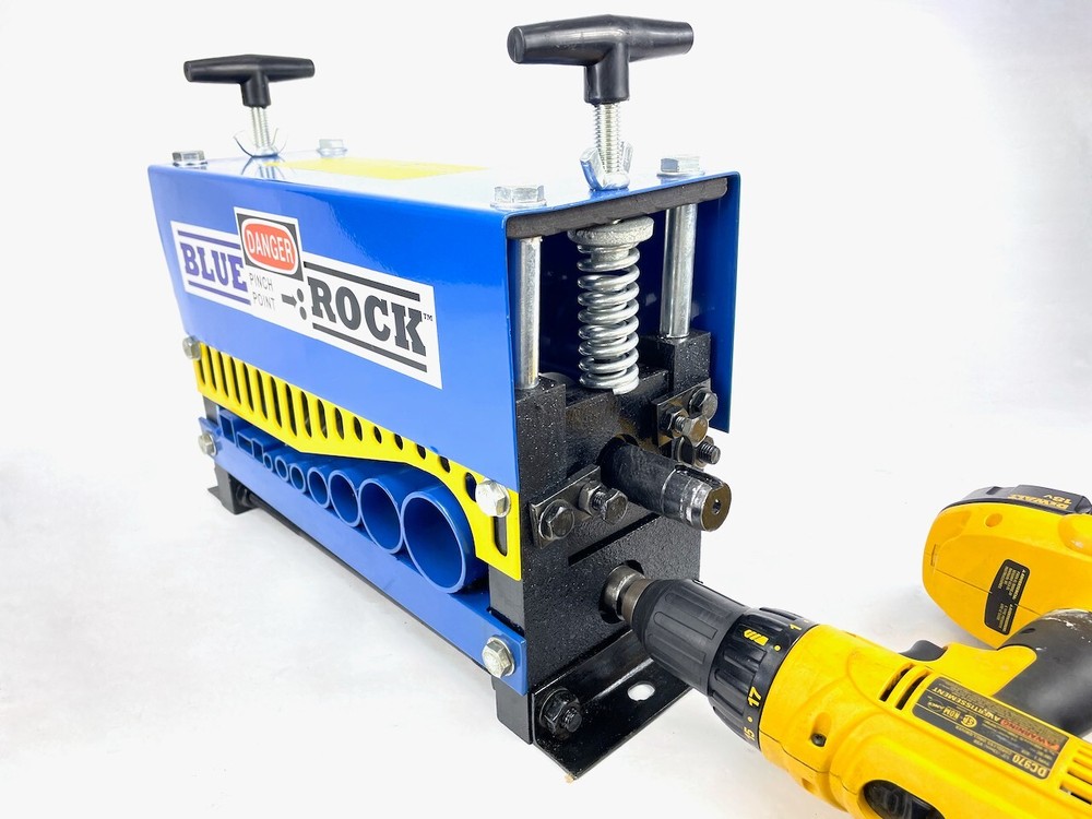 BLUEROCK ® MWS-808D Drill Powered Wire Stripping Machine Copper Stripper