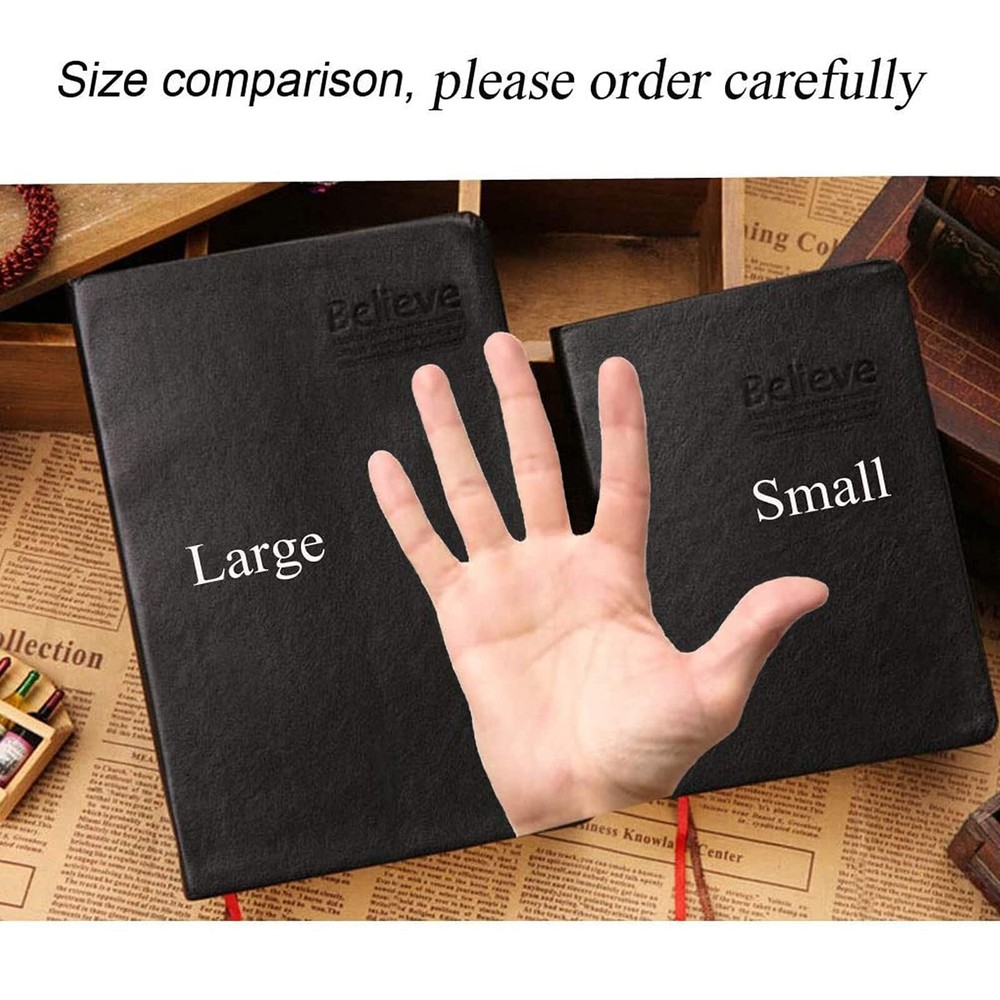 Lemical Thick Leather Journal Notebook 720 Pages Writing Journal Thick Notebo...