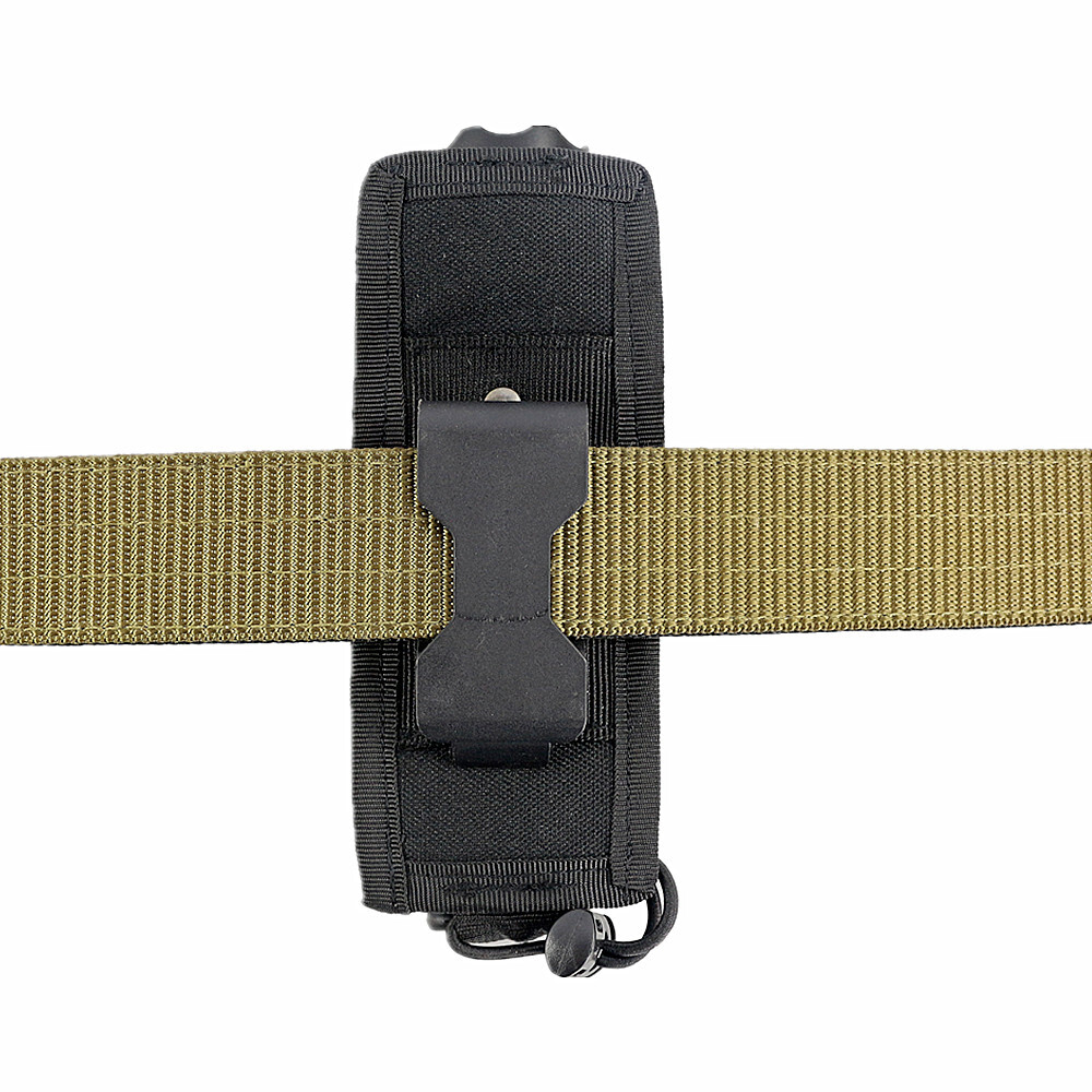 Tactical Flashlight Holster Open-Top Holder for Torch Flashlight Hand Tool Bag