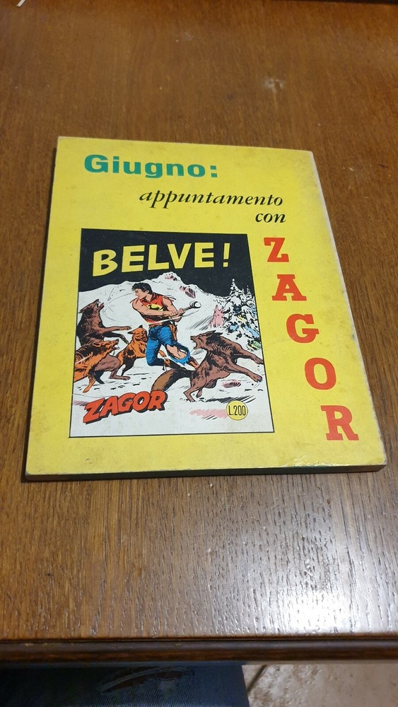 ZAGOR ZENITH ORIGINAL NO. 98 EXCELLENT CONDITION ++