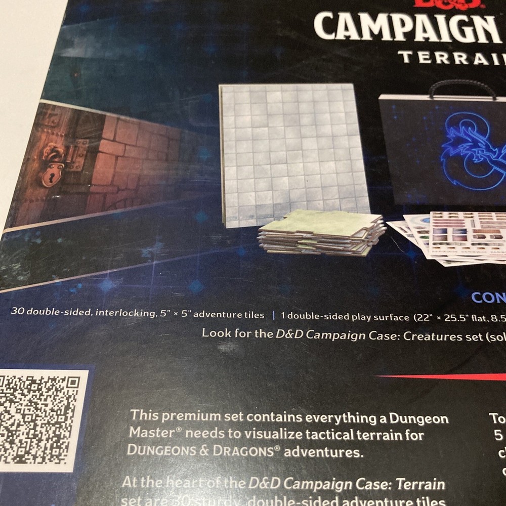 D&D Dungeon And Dragons Campaign Case Terrain Tiles Storage