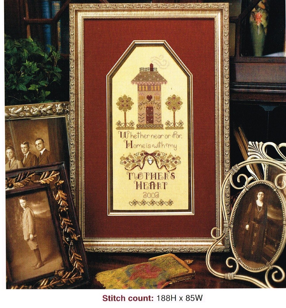 HOME IS...    CROSS STITCH PATTERN ONLY   YD  QYP