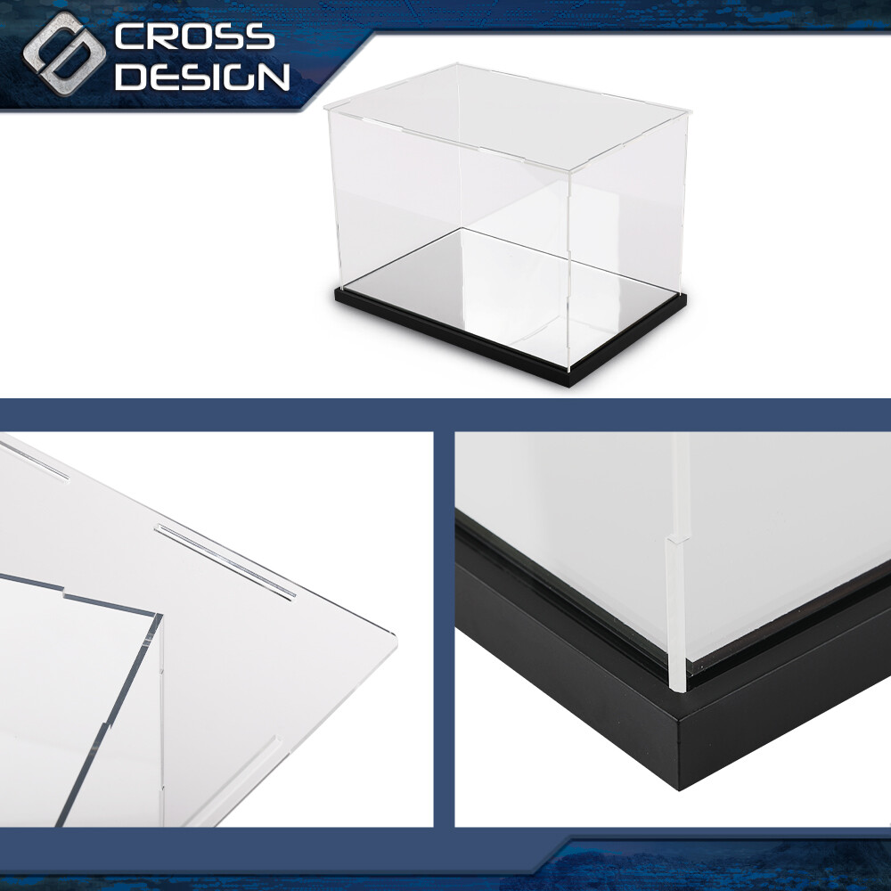 Clear Single Boxing Glove Horizontal Display Case