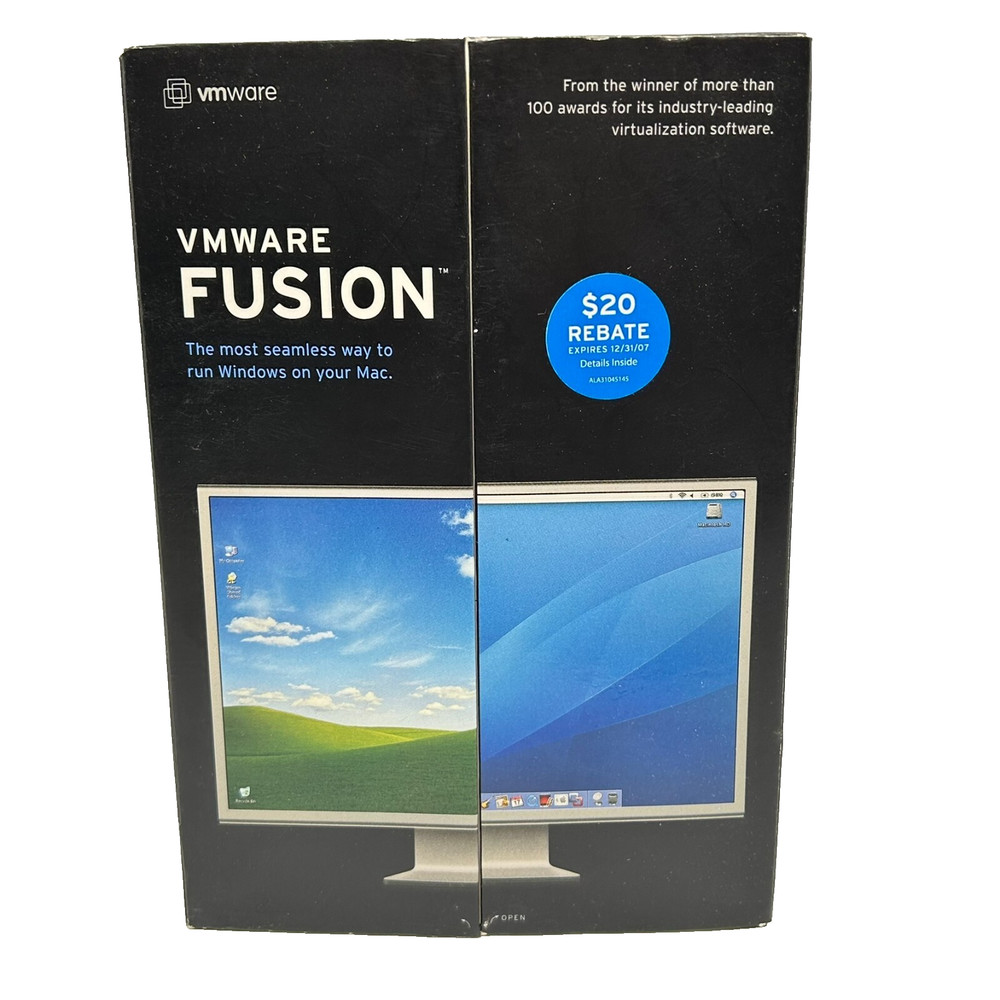 VMware Fusion 1.0 Mac OS Computer Software Official Full Version Download