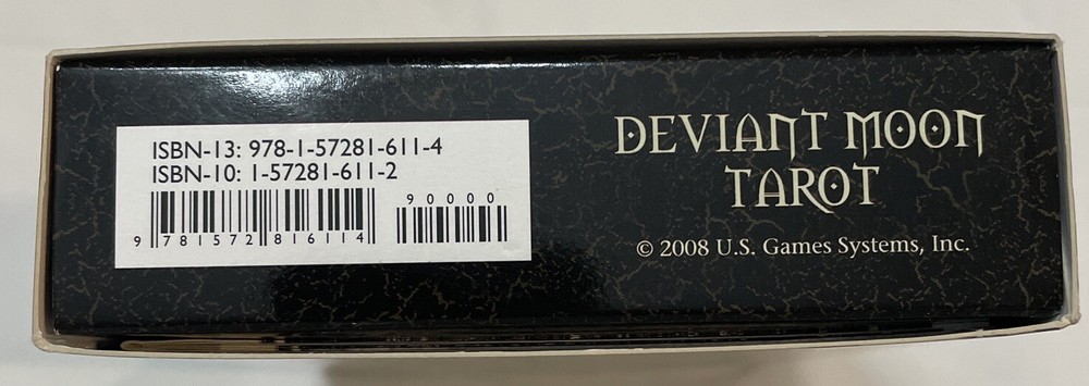 Deviant Moon Premier Edition Tarot Kit, Complete wth Deck, Book, Spread Sheet!