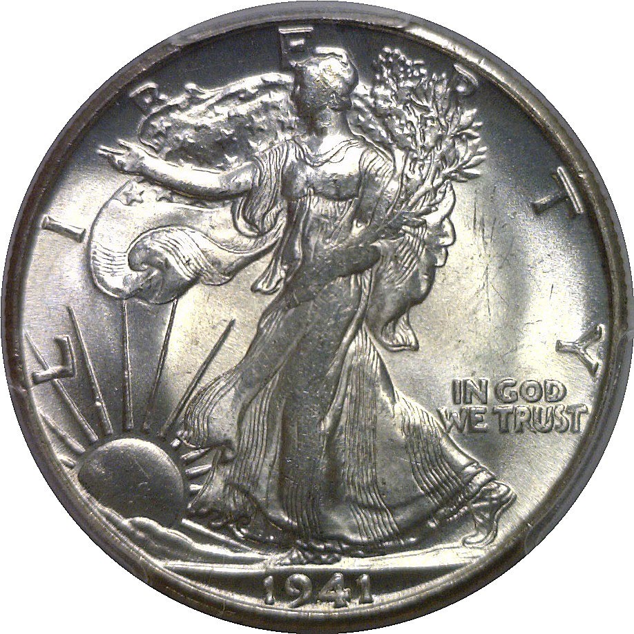 1941-S Walking Liberty Half Dollar PCGS MS-65