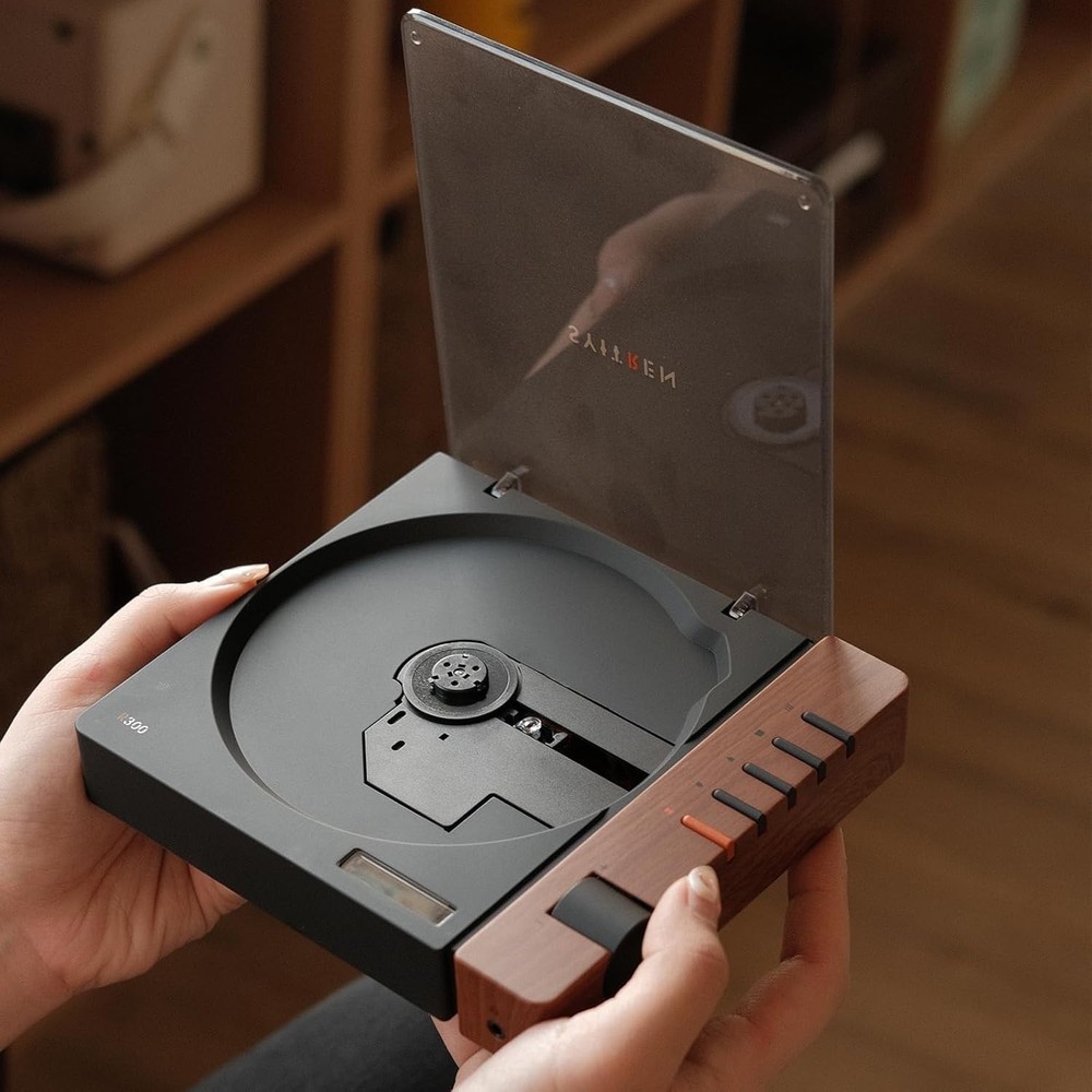 Multi-Functional CD Player with Bluetooth & High-Fidelity Audio - R300 Model