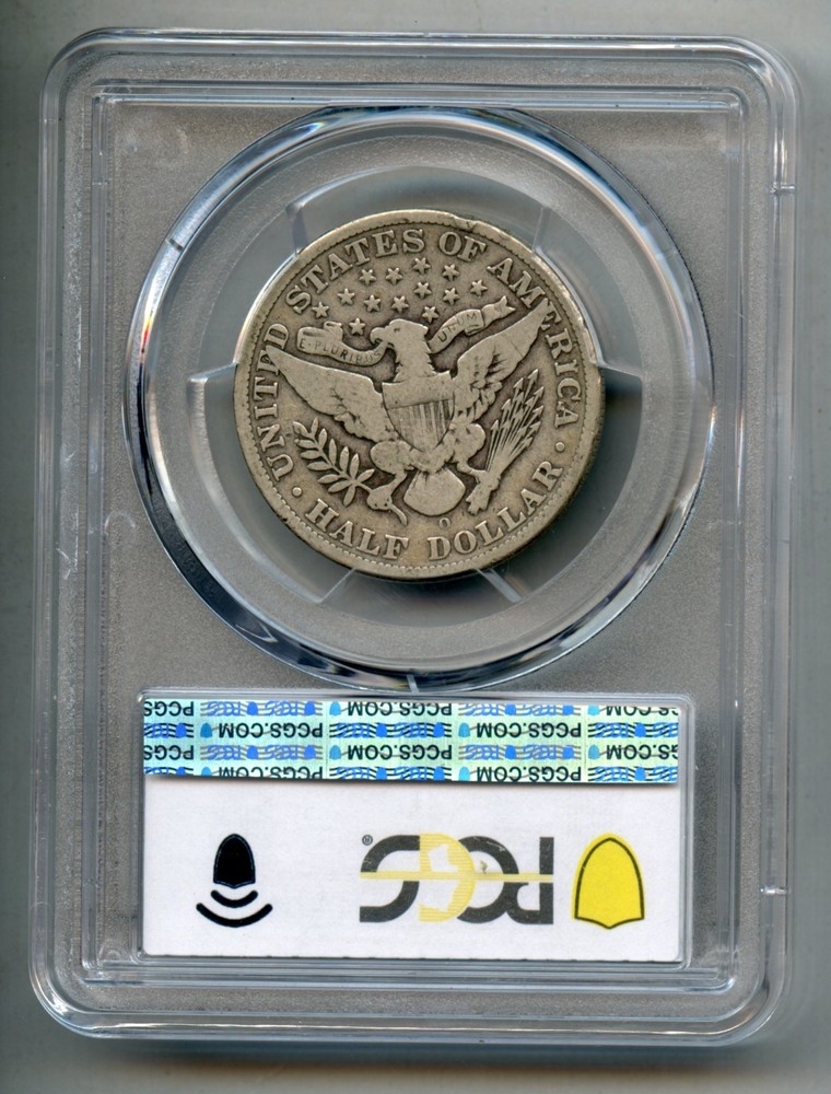 1908 O Barber Silver Half Dollar PCGS VG 8