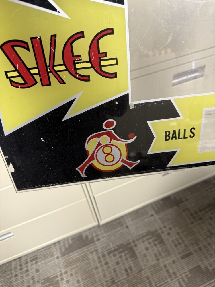 Skiball Ski Ball Video Game Arcade Front Panel Display