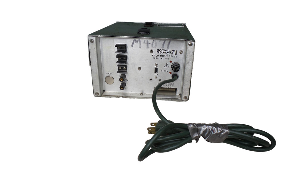 BOONTON ELECTRONICS 92A-S2 RF Millivoltmeter - Free Shipping