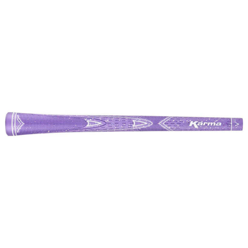 Karma Velour Sparkle Golf Grip – Purple– Undersize .560 Round