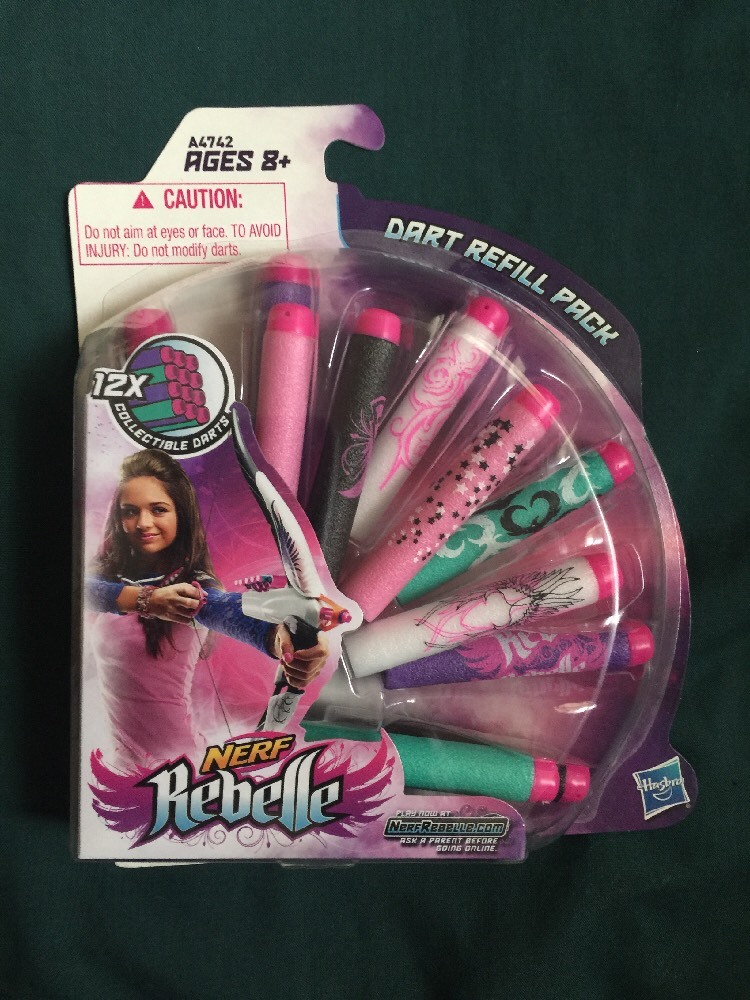 Nerf Rebelle Dart Refill Pack - 12 Darts