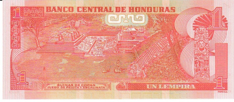 Honduras one lempira 2019