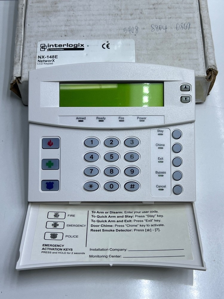 Interlogix NetworX NX-148E LCD Keypad