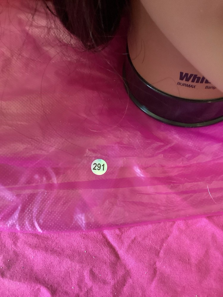 291-Burmax Whitney cosmetology training mannequin Head Preowned