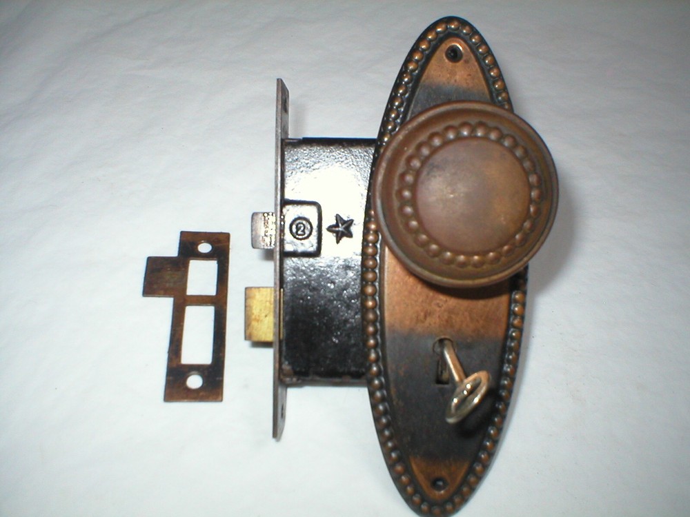 Antique Victorian Era Door Hardware