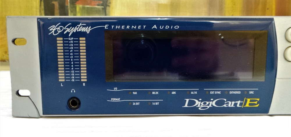 360 Systems Ethernet Audio System Digicart-E Model: E-3000