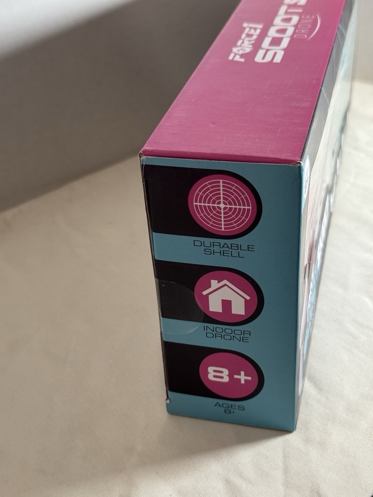 Force1 Scoot Skeet Drone Electronic Shooting Game - Pink/Blue