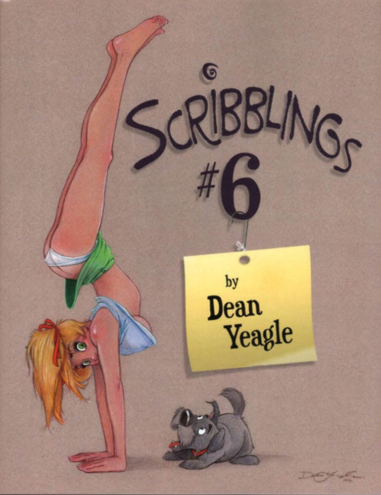 Scribblings 6 - Signed by Dean Yeagle