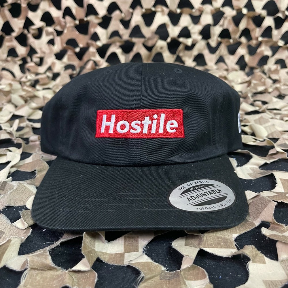 NEW HK Army Hostile Dad Hat - Black