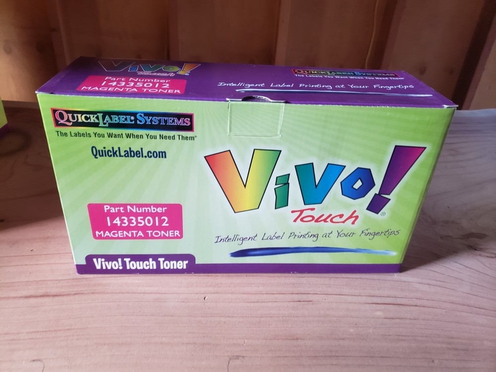 Quick Label Systems Vivo Touch Toner Magenta 14335012