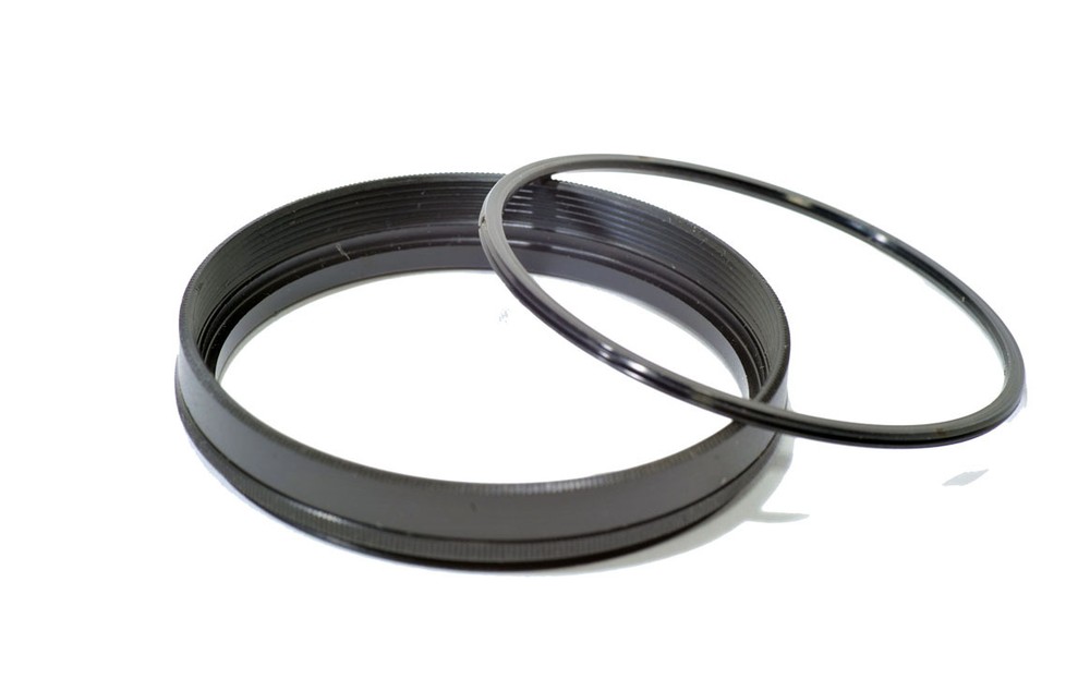 Empty Rotating Filter Ring 55mm with Retainer Aluminium