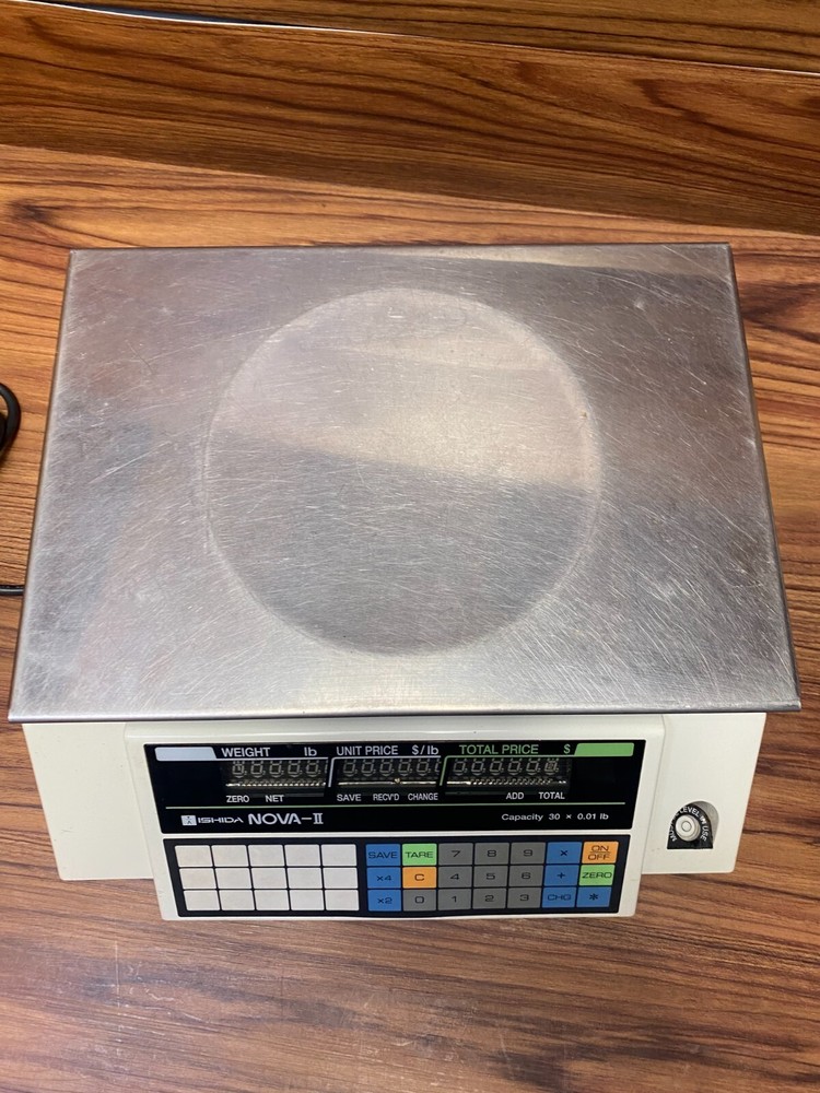 NOT WORKING FOR PARTS Ishida Counting Weighing Computing Scale NOVA-II