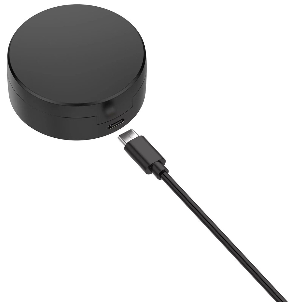 1Pc Portable Black Type-C 8#-9# Smart Ring Charger Charging Case For RingConn