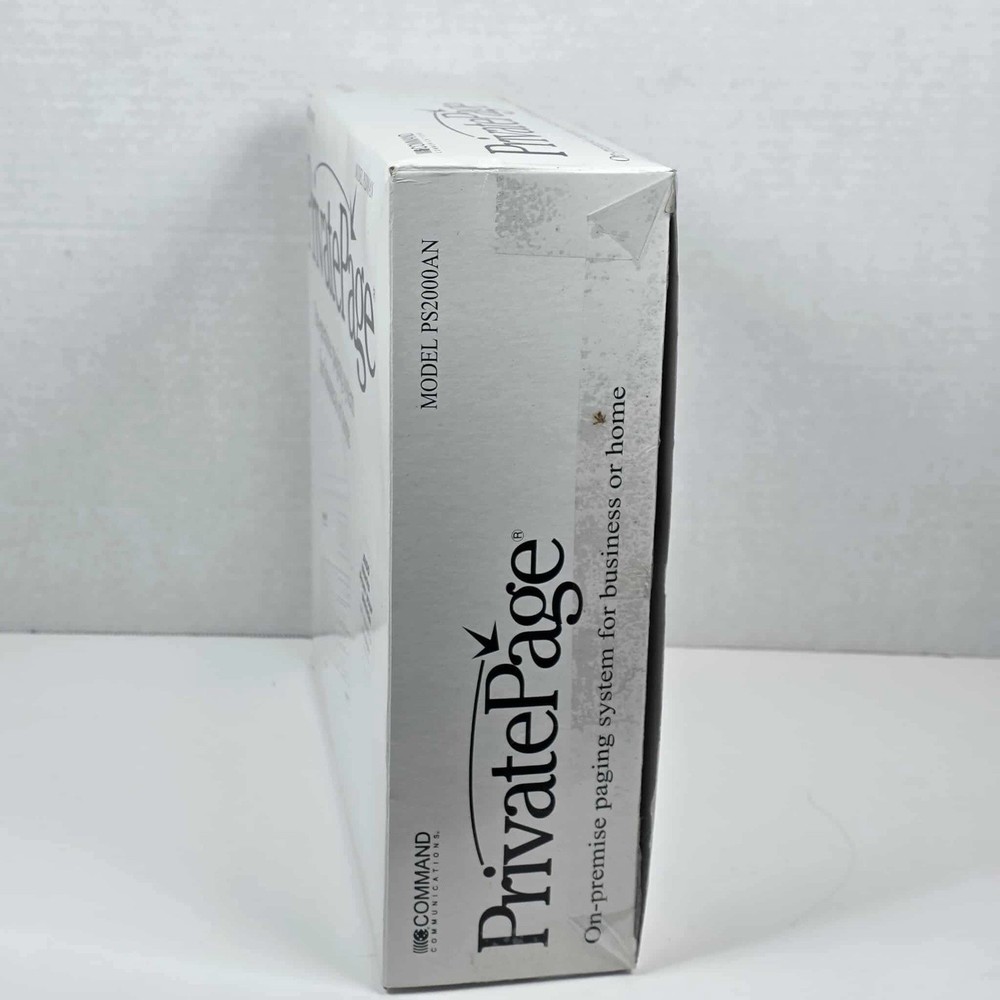 Command communications Paging System PS2000AN With One Pager