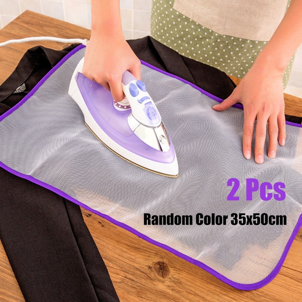 2x Ironing Board Covers Mesh Net Ironing Cloth Garment Iron Clothes