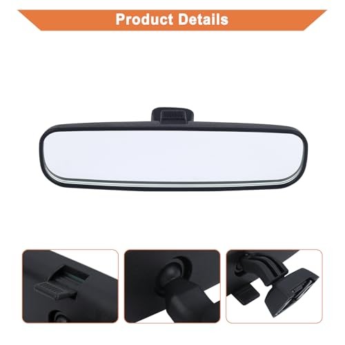 Interior Rear View Mirror(1PCS).Compatible with Toyota RAV4 2004-2015, Yaris