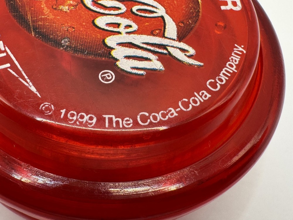 Russell Spinner Yo-Yo - Coca-Cola ‘Super’ + Stand.