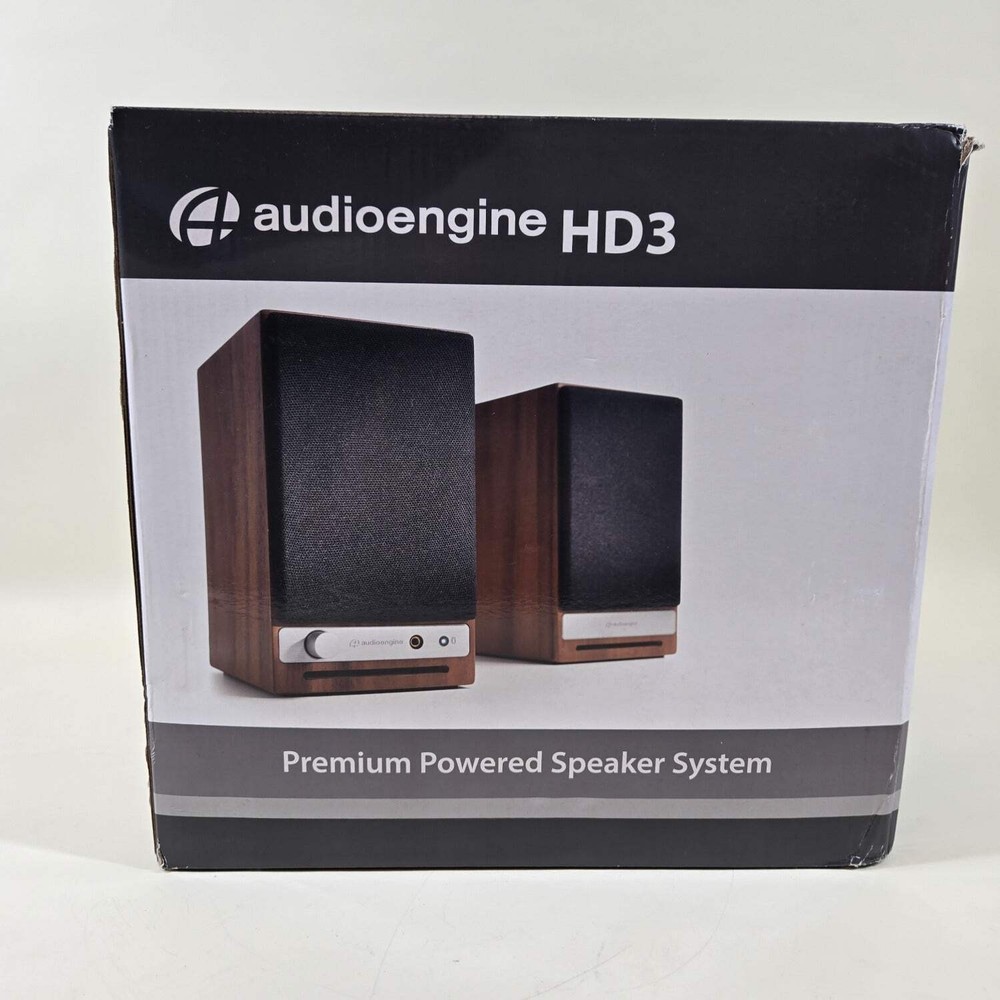 audioengine hd3 powered (active) 2.0-channel bookshelf speaker system Black HD3