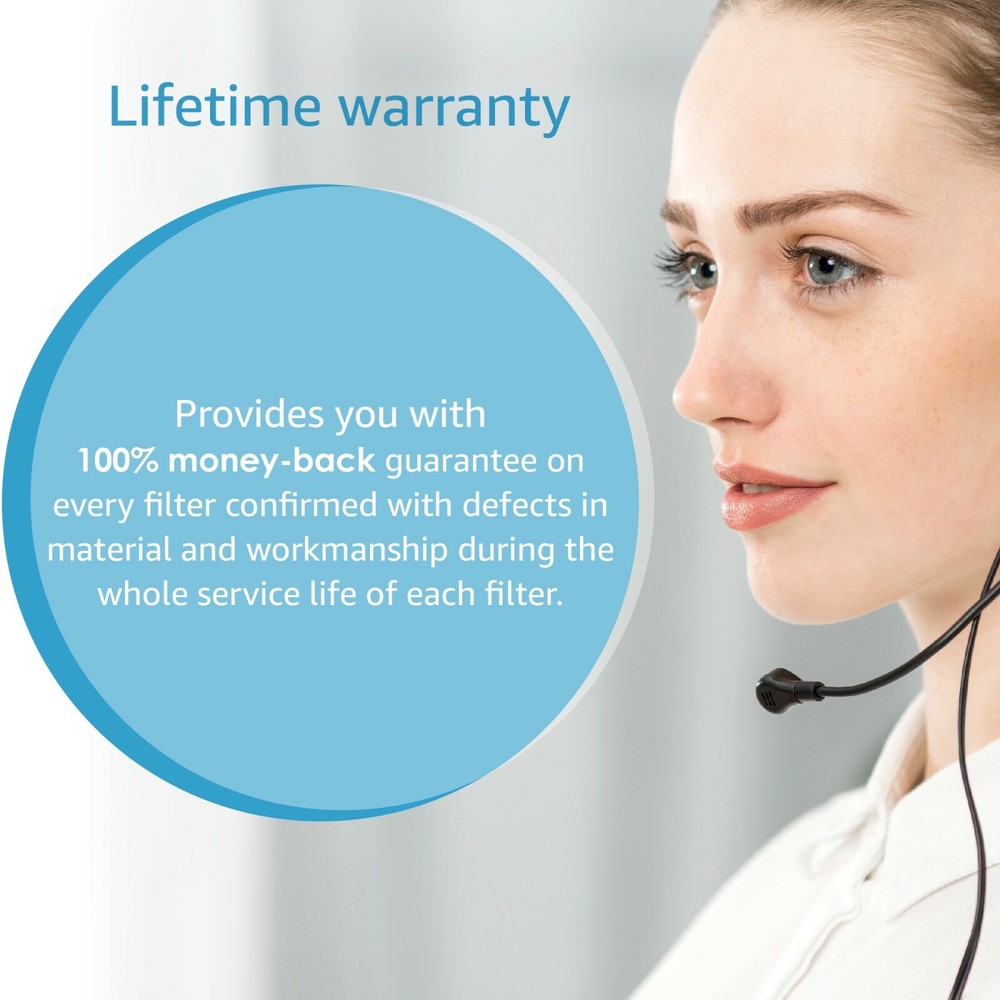 AQUA CREST RF-3375 NSF Certified Water Filter, RF-3375 faucet Replacement filter